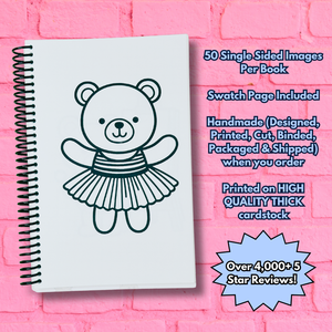 Teddy Bears Bold and Simple Coloring Book