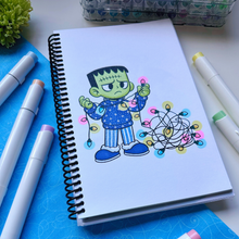 Load image into Gallery viewer, Haunted Holidays Coloring Book
