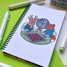 Load image into Gallery viewer, Friendsgiving Coloring Book
