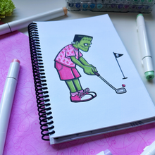 Load image into Gallery viewer, Spooky Summer Coloring Book
