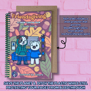 Friendsgiving Coloring Book