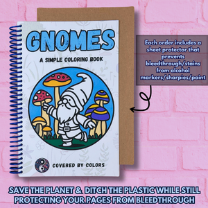 Gnomes Coloring Book