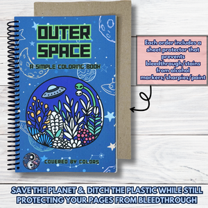 Outer Space Coloring Book