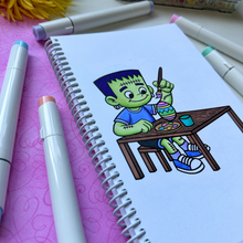 Load image into Gallery viewer, Spooky Spring Coloring Book
