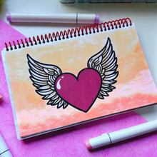 Load image into Gallery viewer, Hearts Coloring Book
