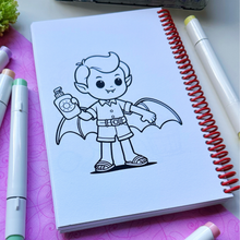 Load image into Gallery viewer, Spooky Summer Coloring Book
