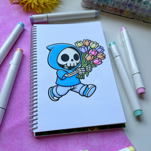 Spooky Spring Coloring Book