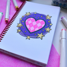 Load image into Gallery viewer, Hearts Coloring Book
