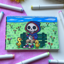 Load image into Gallery viewer, Spooky Spring Coloring Book
