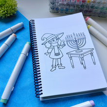 Load image into Gallery viewer, Haunted Holidays Coloring Book
