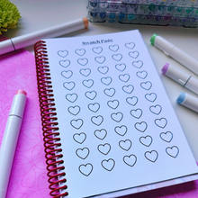 Load image into Gallery viewer, Hearts Coloring Book
