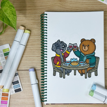 Load image into Gallery viewer, Friendsgiving Coloring Book
