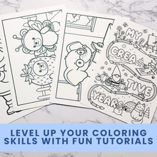 Load image into Gallery viewer, Creative Year Postcards
