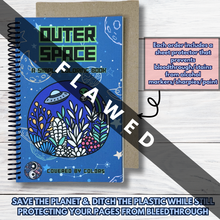 Load image into Gallery viewer, FLAWED Outer Space Coloring Book
