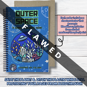 FLAWED Outer Space Coloring Book