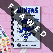 Load image into Gallery viewer, FLAWED Ninja Coloring Book
