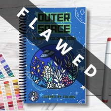 Load image into Gallery viewer, FLAWED Outer Space Coloring Book
