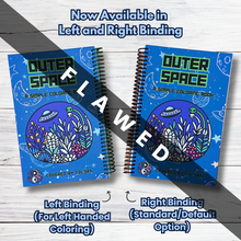 Load image into Gallery viewer, FLAWED Outer Space Coloring Book
