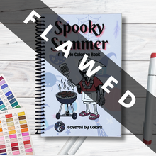Load image into Gallery viewer, FLAWED Spooky Summer Coloring Book
