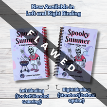 Load image into Gallery viewer, FLAWED Spooky Summer Coloring Book

