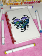 Load image into Gallery viewer, Hearts Coloring Book
