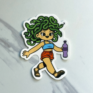 Hot Medusa Summer Sticker