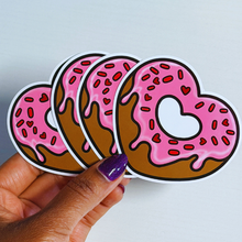 Load image into Gallery viewer, Doughnut Heart Sticker
