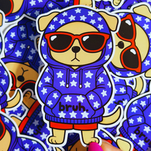 Load image into Gallery viewer, bruh Dog Sticker
