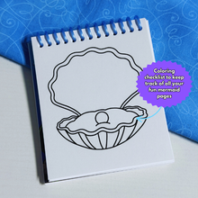 Load image into Gallery viewer, Mermazing Mini Coloring Book - Subscribers
