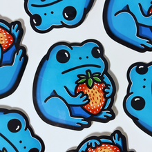 Load image into Gallery viewer, Jumbo Randy Strawberry Frog
