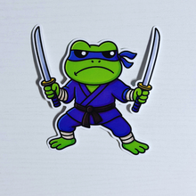 Load image into Gallery viewer, Grumpy Ninja Frog
