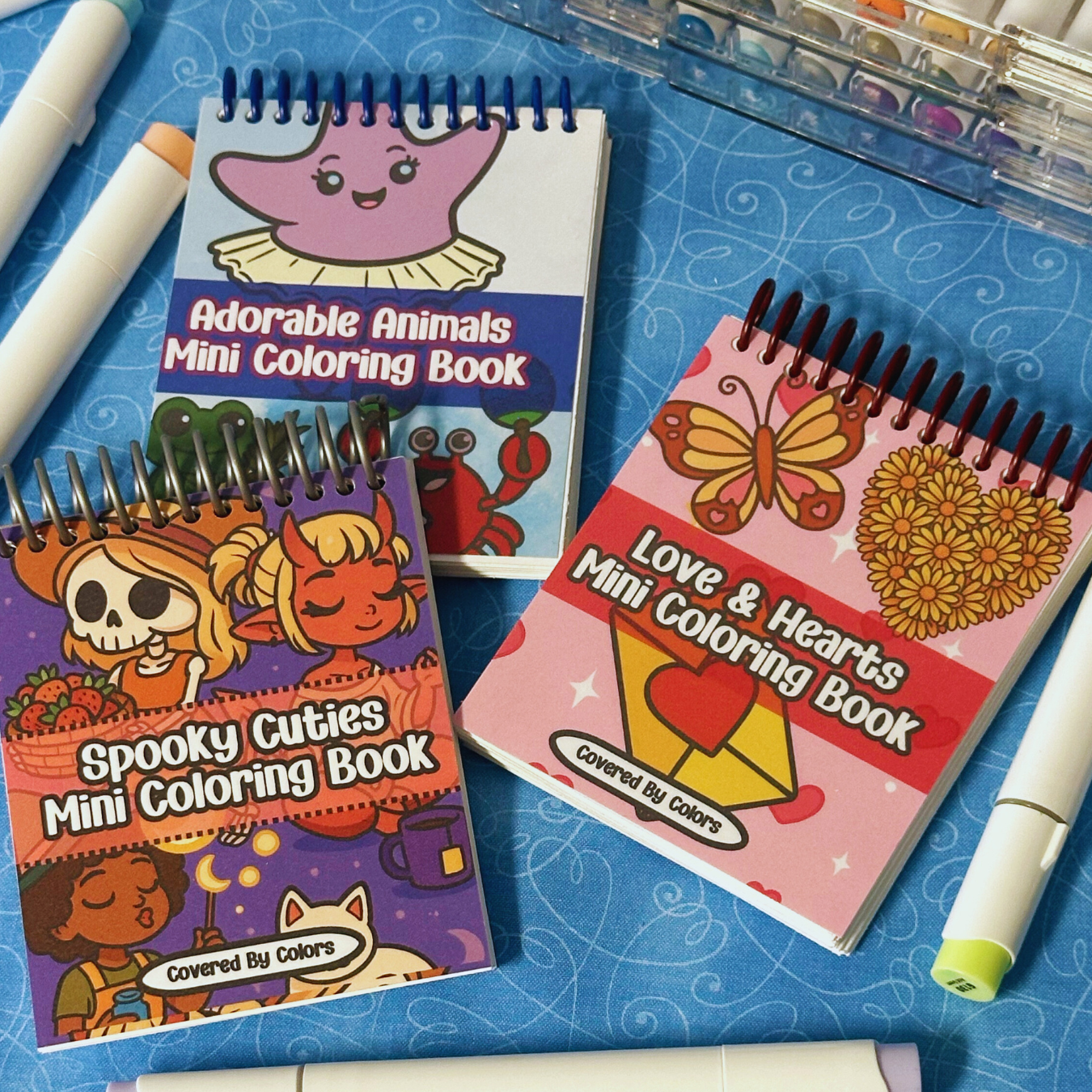 Colorful Book Pack 3 Mini Book Bundle – Covered By Colors