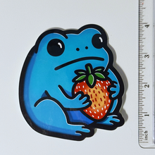 Load image into Gallery viewer, Jumbo Randy Strawberry Frog
