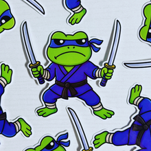 Load image into Gallery viewer, Grumpy Ninja Frog
