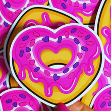 Load image into Gallery viewer, Doughnut Heart V2 Sticker
