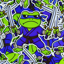 Load image into Gallery viewer, Grumpy Ninja Frog
