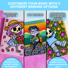Load image into Gallery viewer, Standard Spooky Spring Notebooks - 8.5 x 5.5
