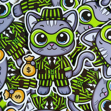 Load image into Gallery viewer, Cat Burglar Sticker
