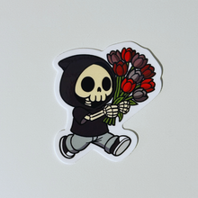 Load image into Gallery viewer, Grim Reaper Red Tulip
