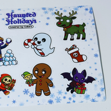 Load image into Gallery viewer, Haunted Holidays Sticker Sheet
