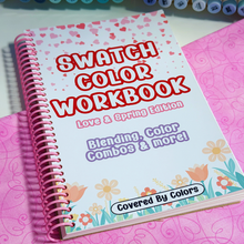 Load image into Gallery viewer, Swatch &amp; Practice Workbook - Love &amp; Spring Edition
