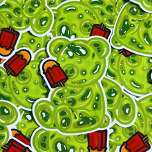 Load image into Gallery viewer, Jelly Popsicle Bear Sticker
