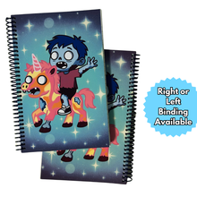 Load image into Gallery viewer, Zomboy Unicorn Notebook
