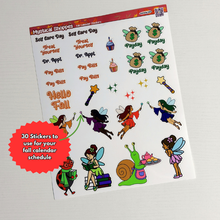 Load image into Gallery viewer, Mystical Shoppes Calendar Sticker Sheet - Subs
