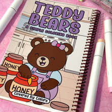 Load image into Gallery viewer, Teddy Bears Bold and Simple Coloring Book
