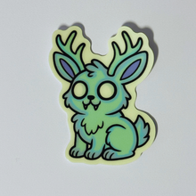 Load image into Gallery viewer, GLOW in the dark Zombie Jackalope
