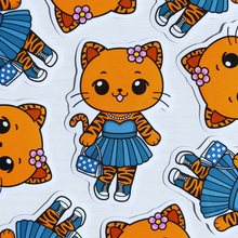 Load image into Gallery viewer, Tiger Cat Sticker
