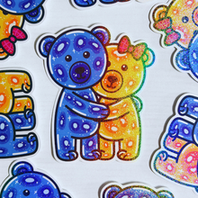 Load image into Gallery viewer, Glitter Jelly Bear Snuggles
