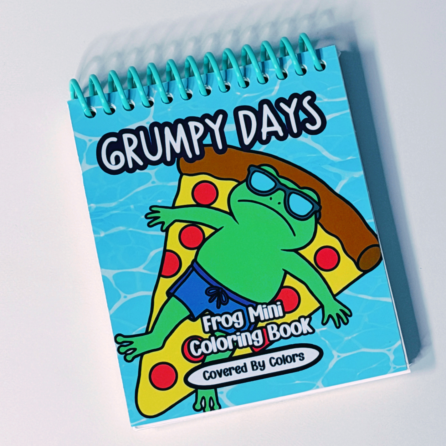 Grumpy Colors Grumpy Days - Mini Coloring Book – Covered By Colors