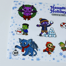 Load image into Gallery viewer, Haunted Holidays Sticker Sheet
